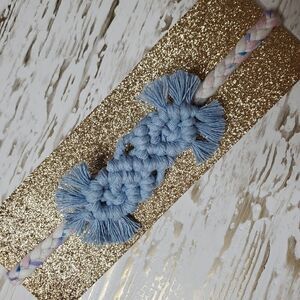 IVY MOUNTAIN CRAFTER Handmade Macrame Headband
